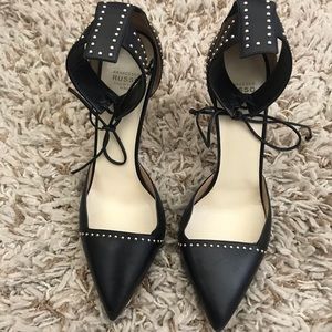 Francesco Russo Studded Black Heels - image 1